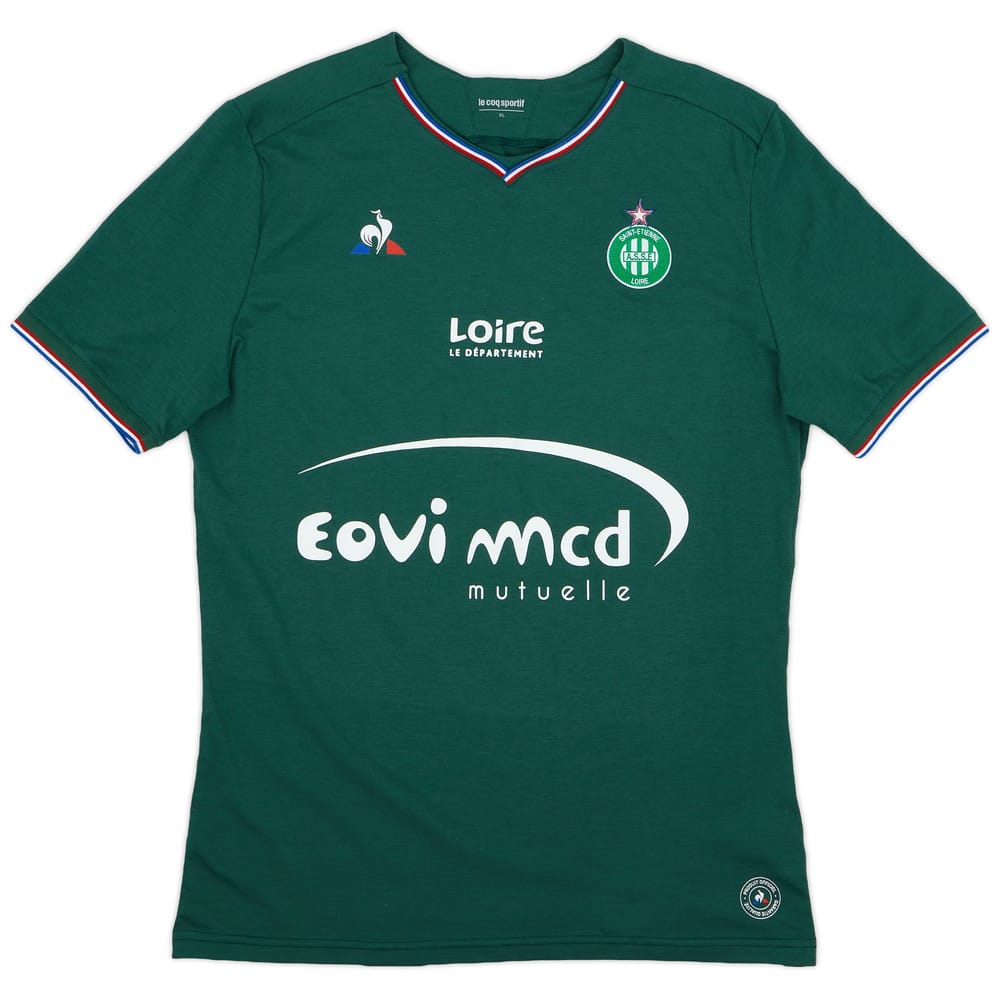 2017-18 Saint Etienne Home Shirt - 9/10 - (XL)