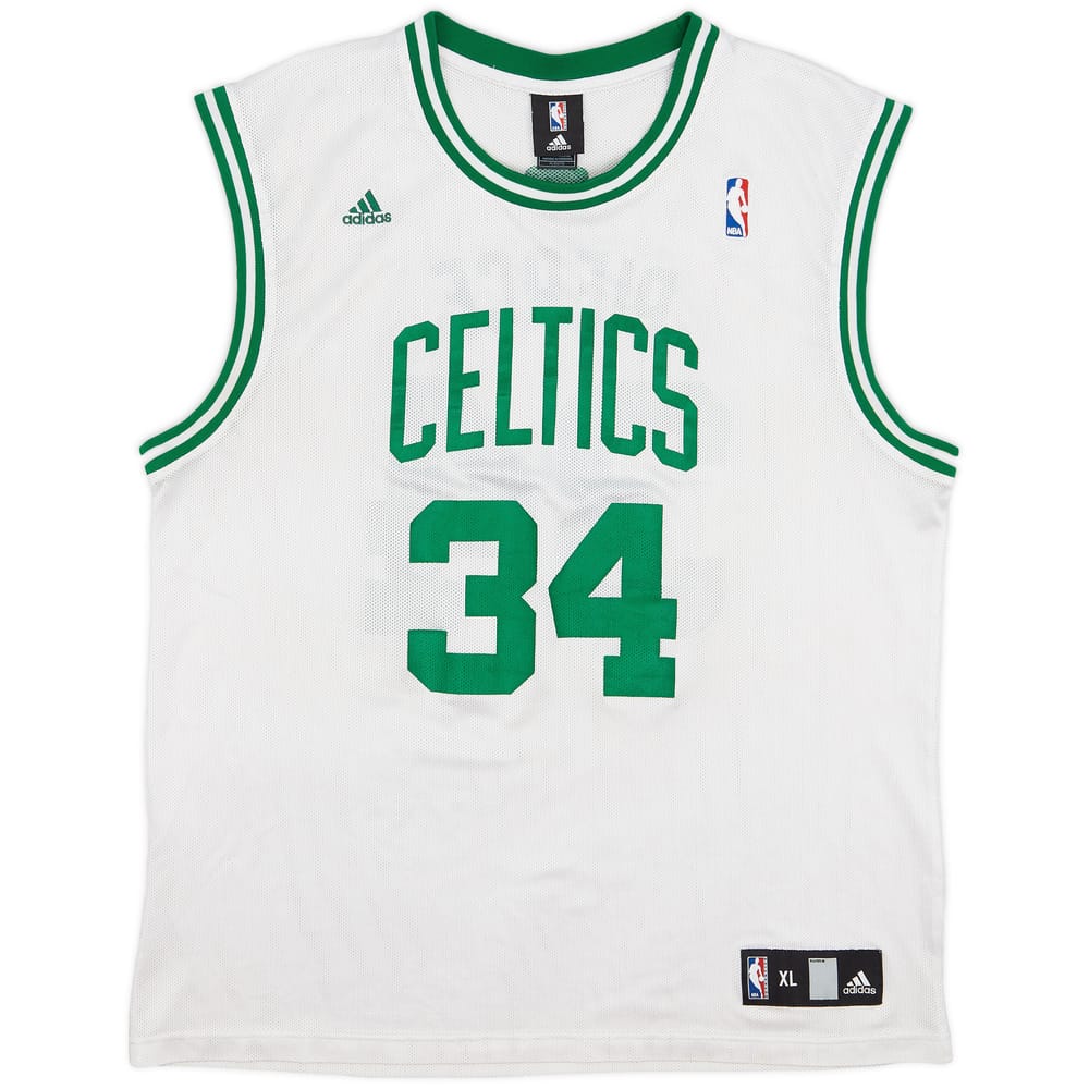 2006-10 Boston Celtics Pierce #34 adidas Home Jersey - 7/10 - (XL)