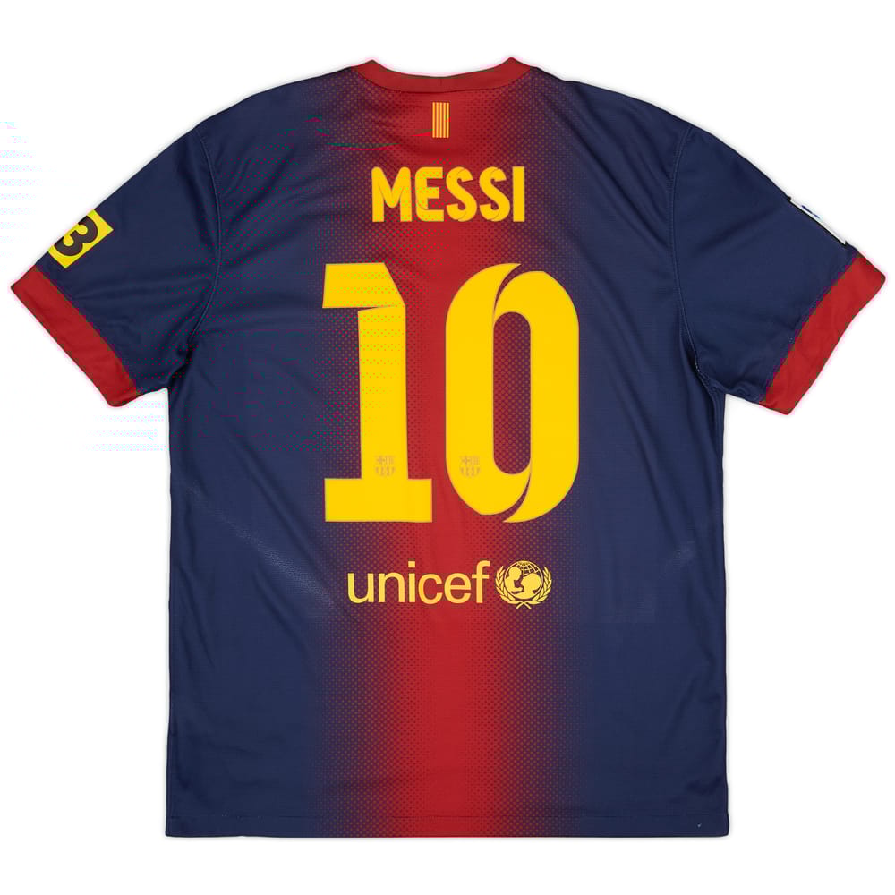 2012-13 Barcelona Home Shirt Messi #10 - 5/10 - (L)
