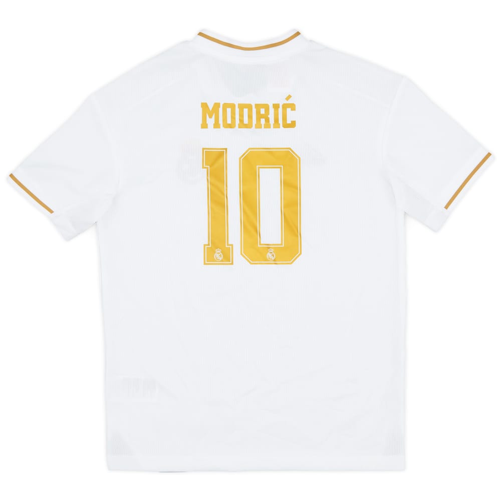 2019-20 Real Madrid Home Shirt Modric #10 - 10/10 - (M.Boys)