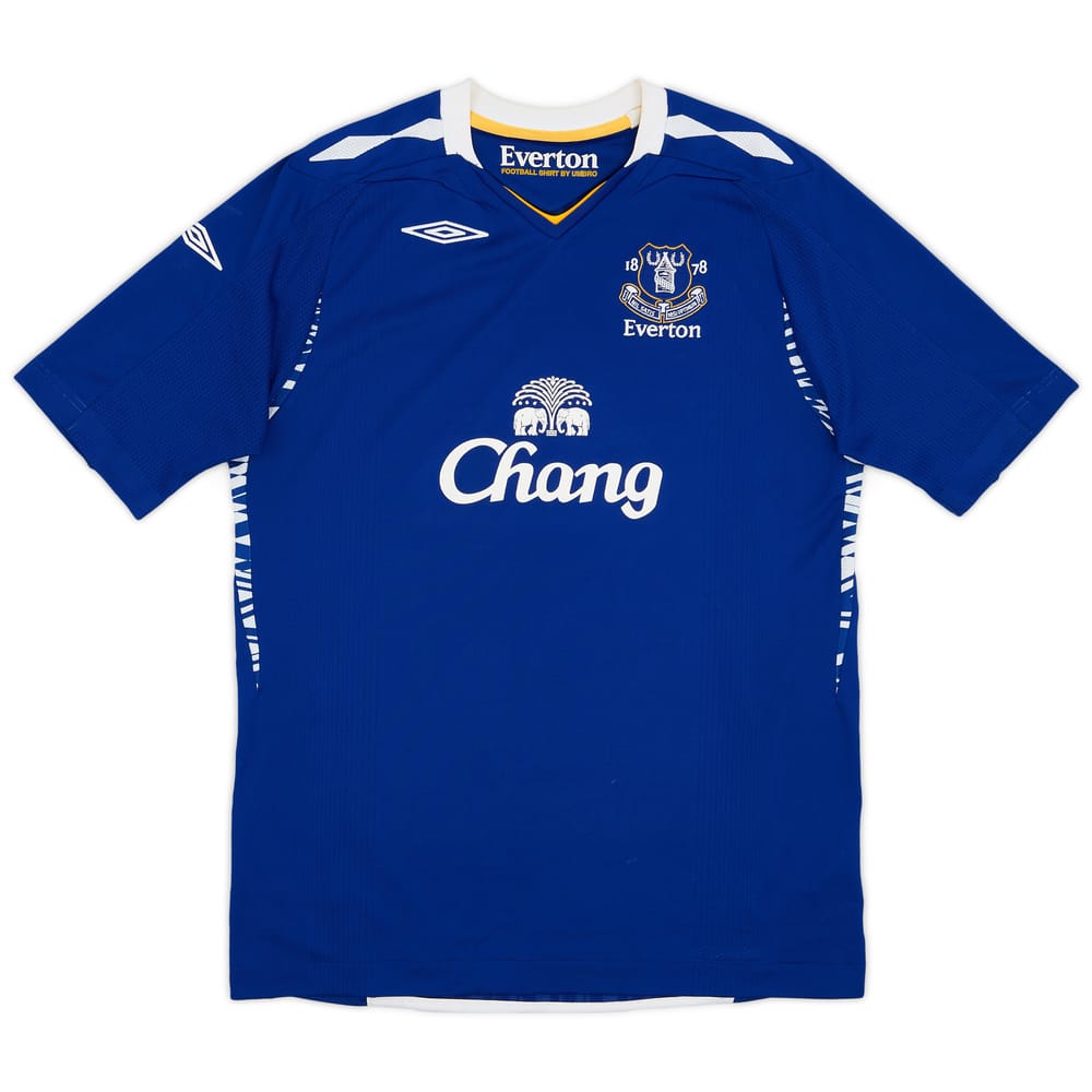 2007-08 Everton Home Shirt - 7/10 - (XL.Boys)
