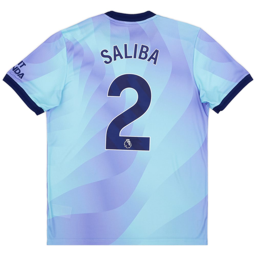 2024-25 Arsenal Authentic Third Shirt Saliba #2