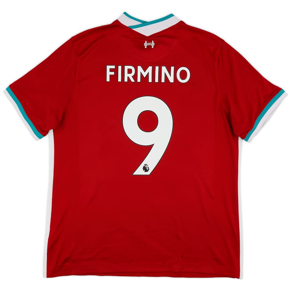 2020-21 Liverpool Home Shirt Firmino #9 - 8/10 - (XL)