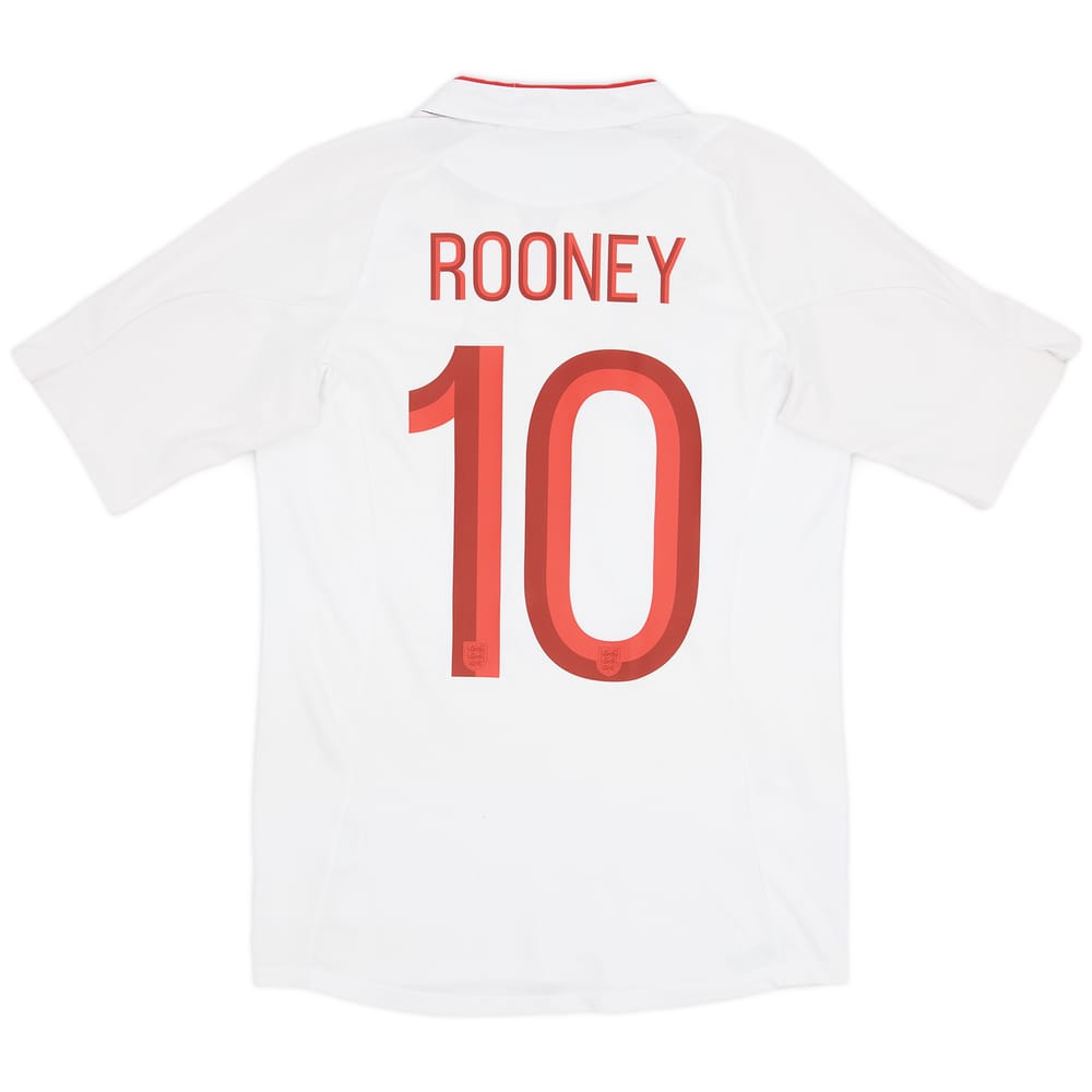 2012-13 England Home Shirt Rooney #10 - 8/10 - (XS)