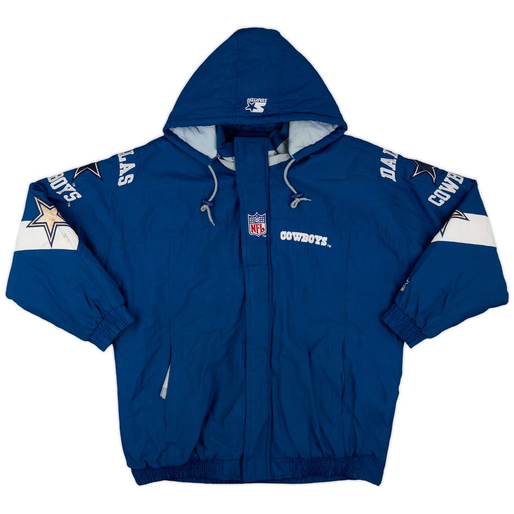 1990s Dallas Cowboys Starter Rain Coat - 8/10 - (XL)
