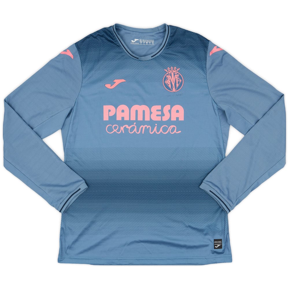 2021-22 Villarreal Third L/S Shirt - 8/10 - (L)