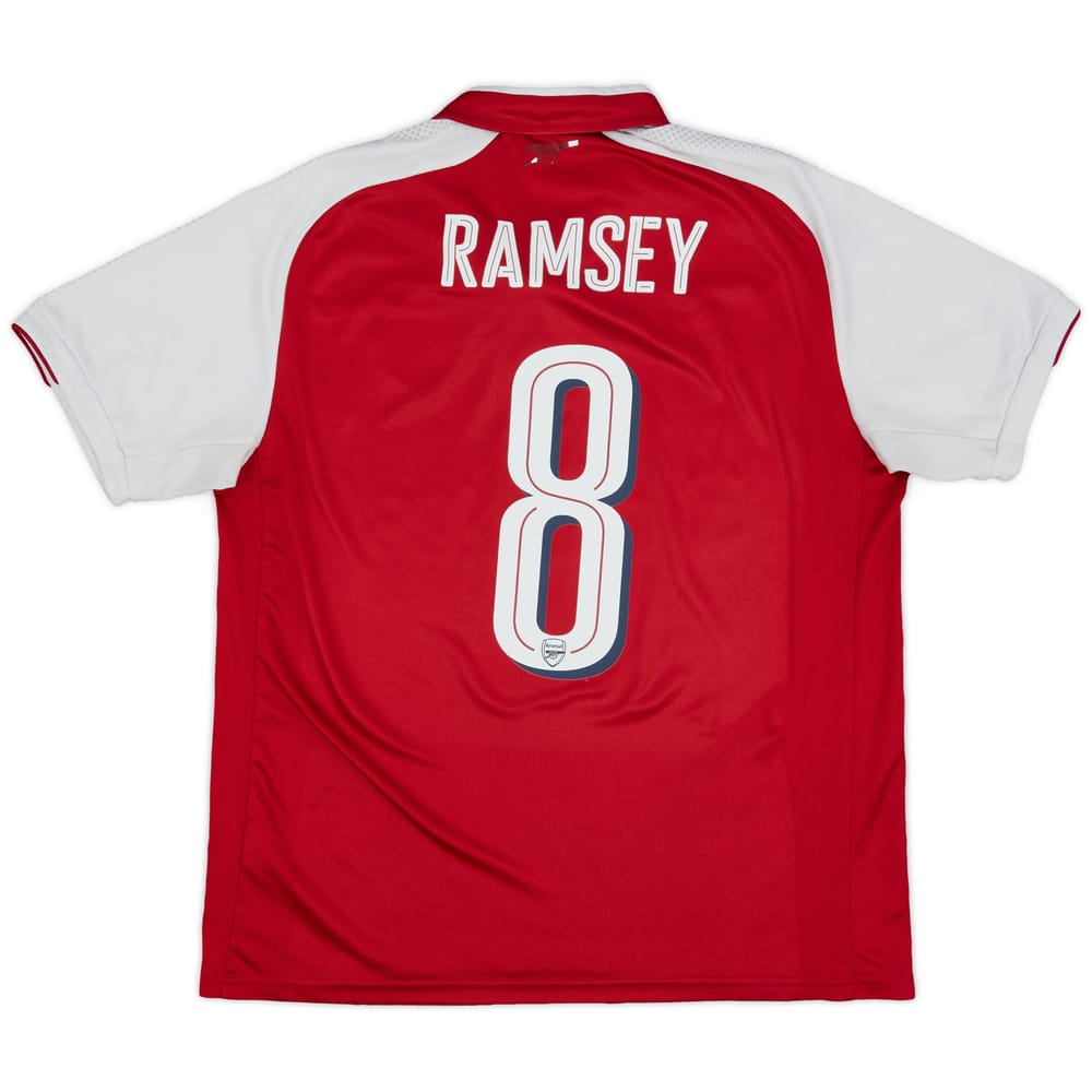 2017-18 Arsenal Home Shirt Ramsey #8 - 5/10 - (L)