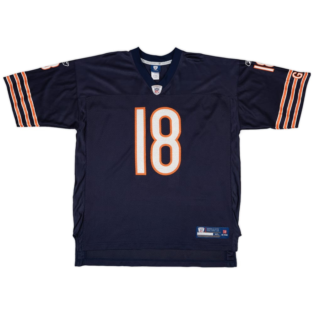 2011 Chicago Bears Sanzenbacher #18 Reebok On Field Home Jersey - 8/10 - (XL)