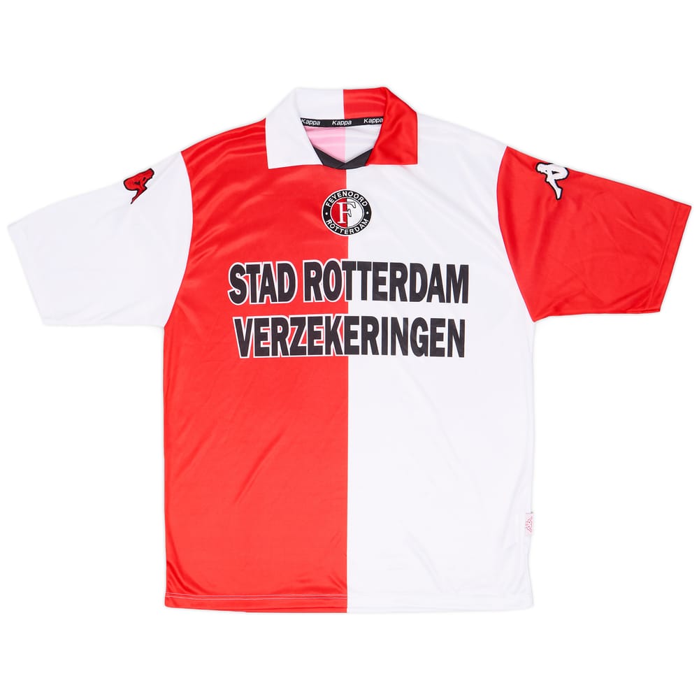 2001-02 Feyenoord Home Shirt - 9/10 - (L)