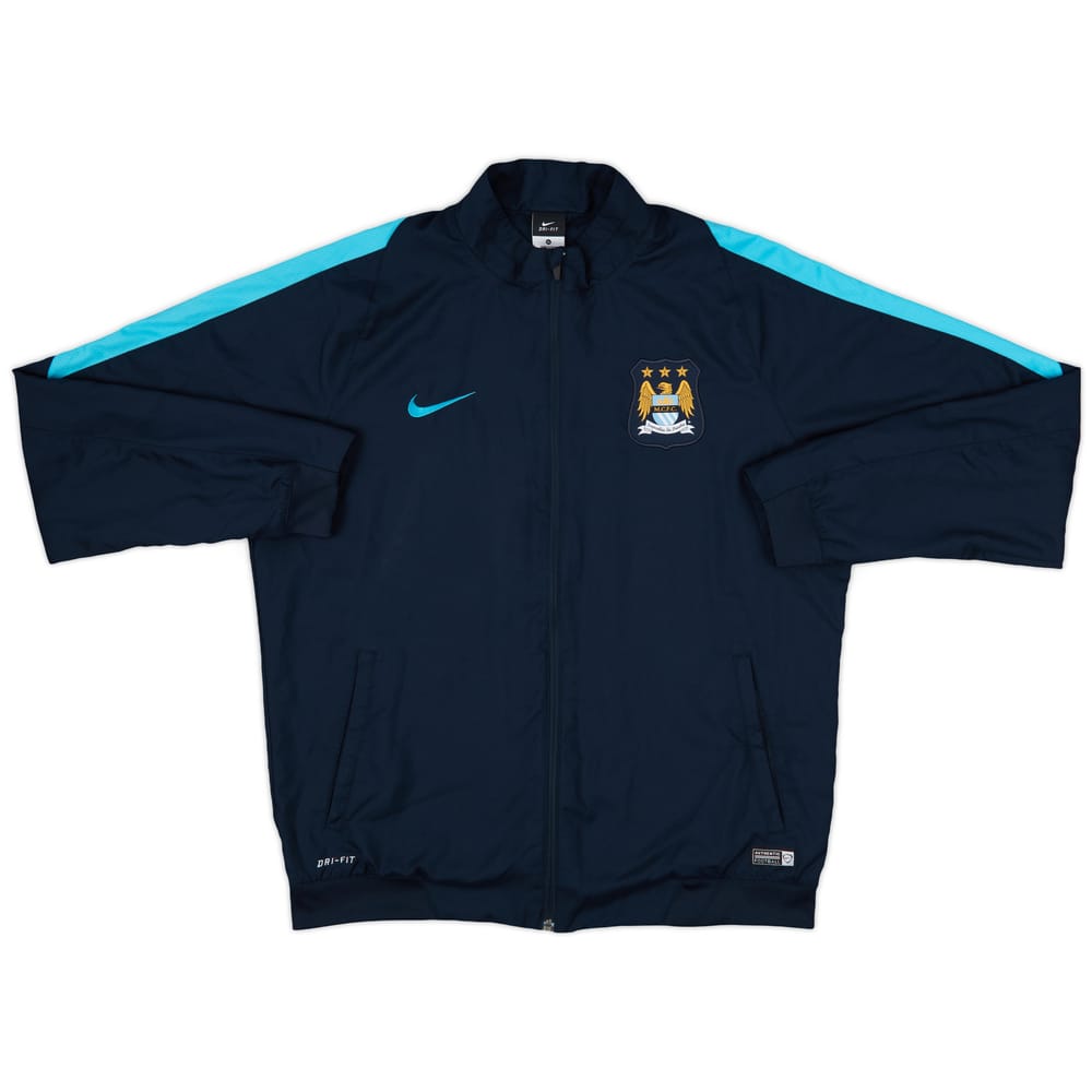 2015-16 Manchester City Nike Track Jacket - 8/10 - (XL)