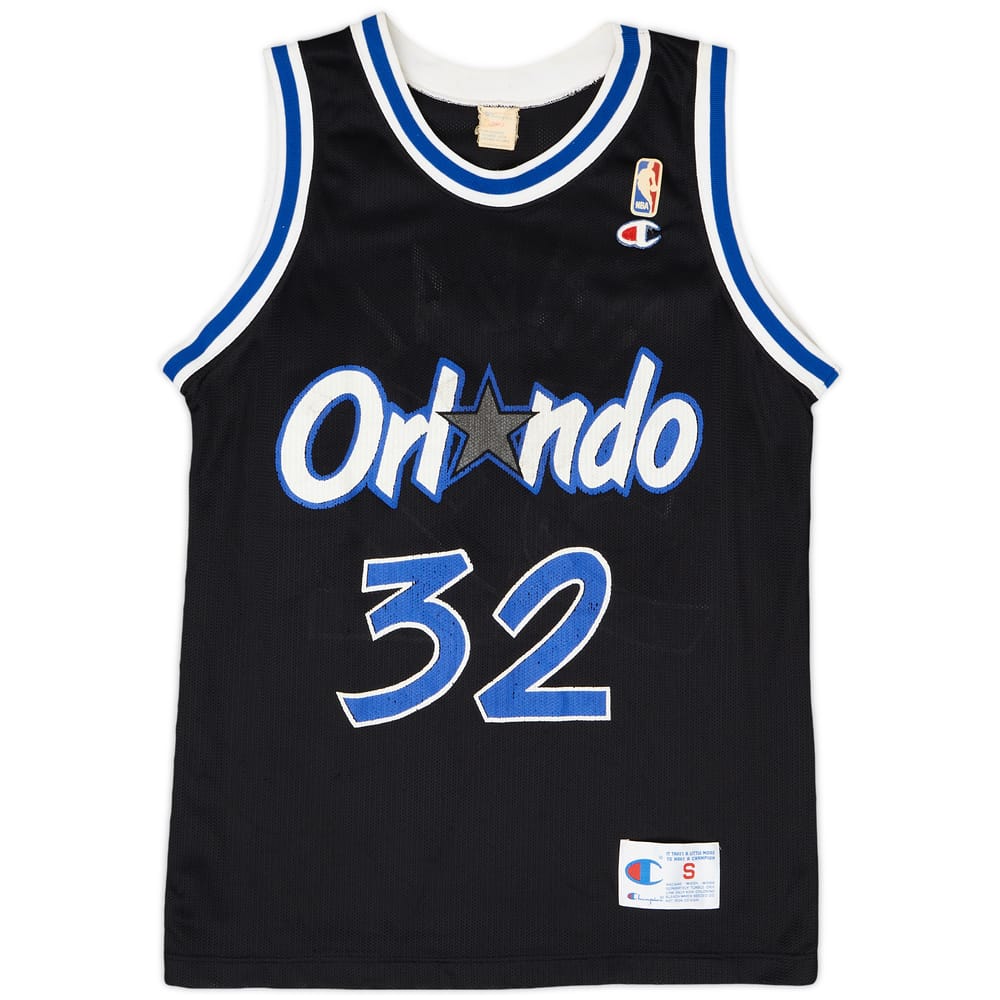 1992-94 Orlando Magic O'Neal #32 Champion Away Jersey - 5/10 - (S)