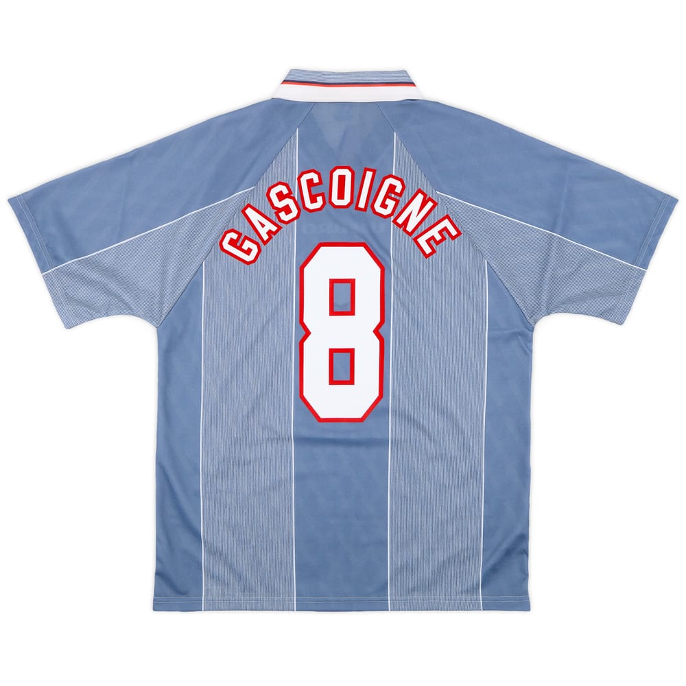 1996-97 England Away Shirt Gascoigne #8 (L)