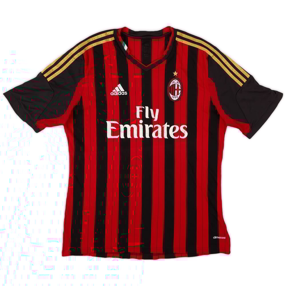 2013-14 AC Milan Home Shirt - 5/10 - (L)
