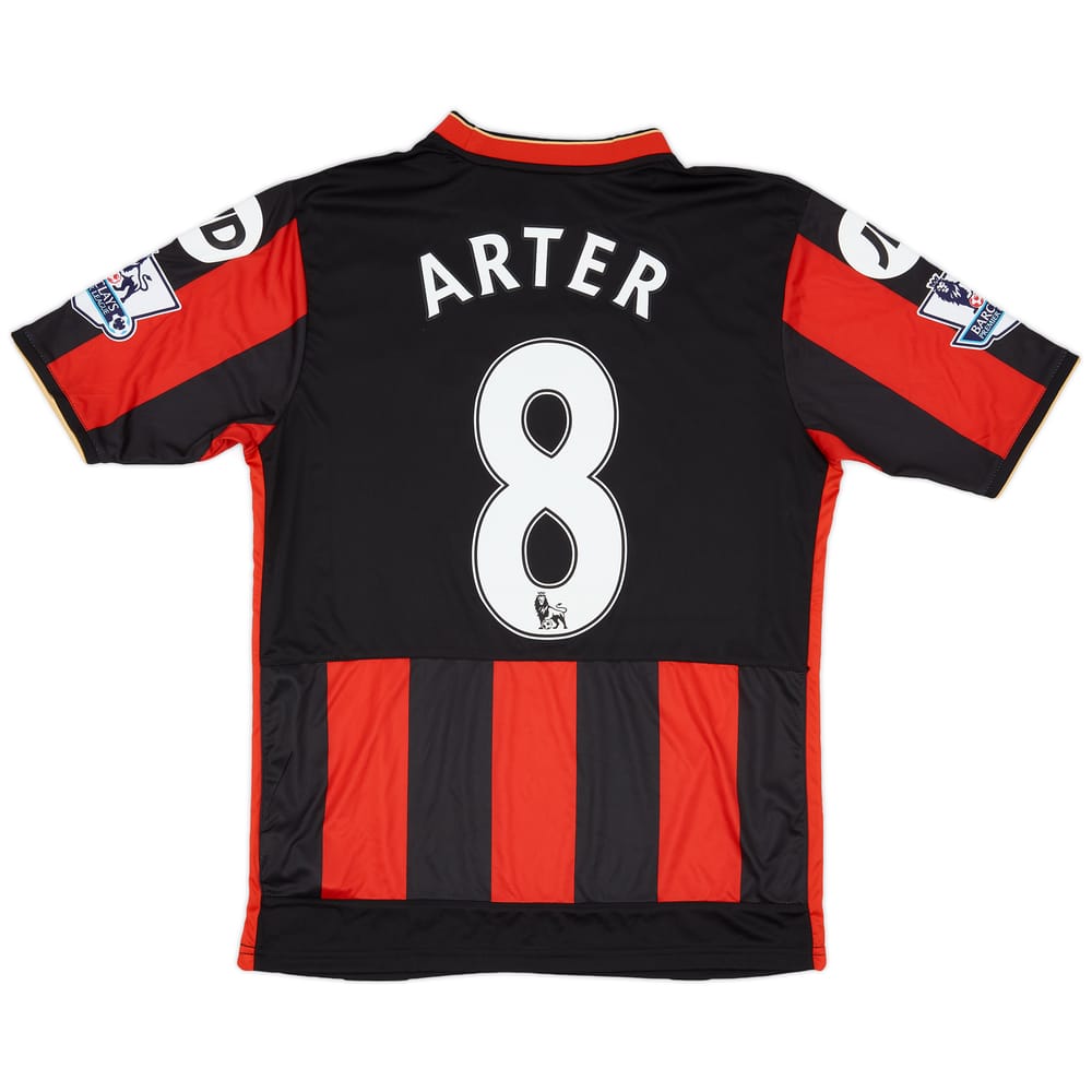2015-16 Bournemouth Match Issue Home Shirt Arter #8