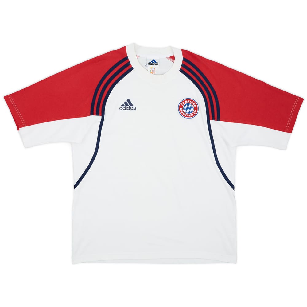 2000-01 Bayern adidas Cotton Tee - 9/10 - (M/L)