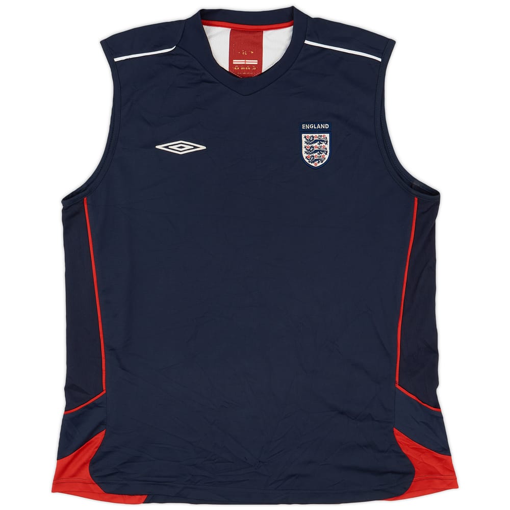2006-07 England Umbro Training Vest - 7/10 - (XXL)