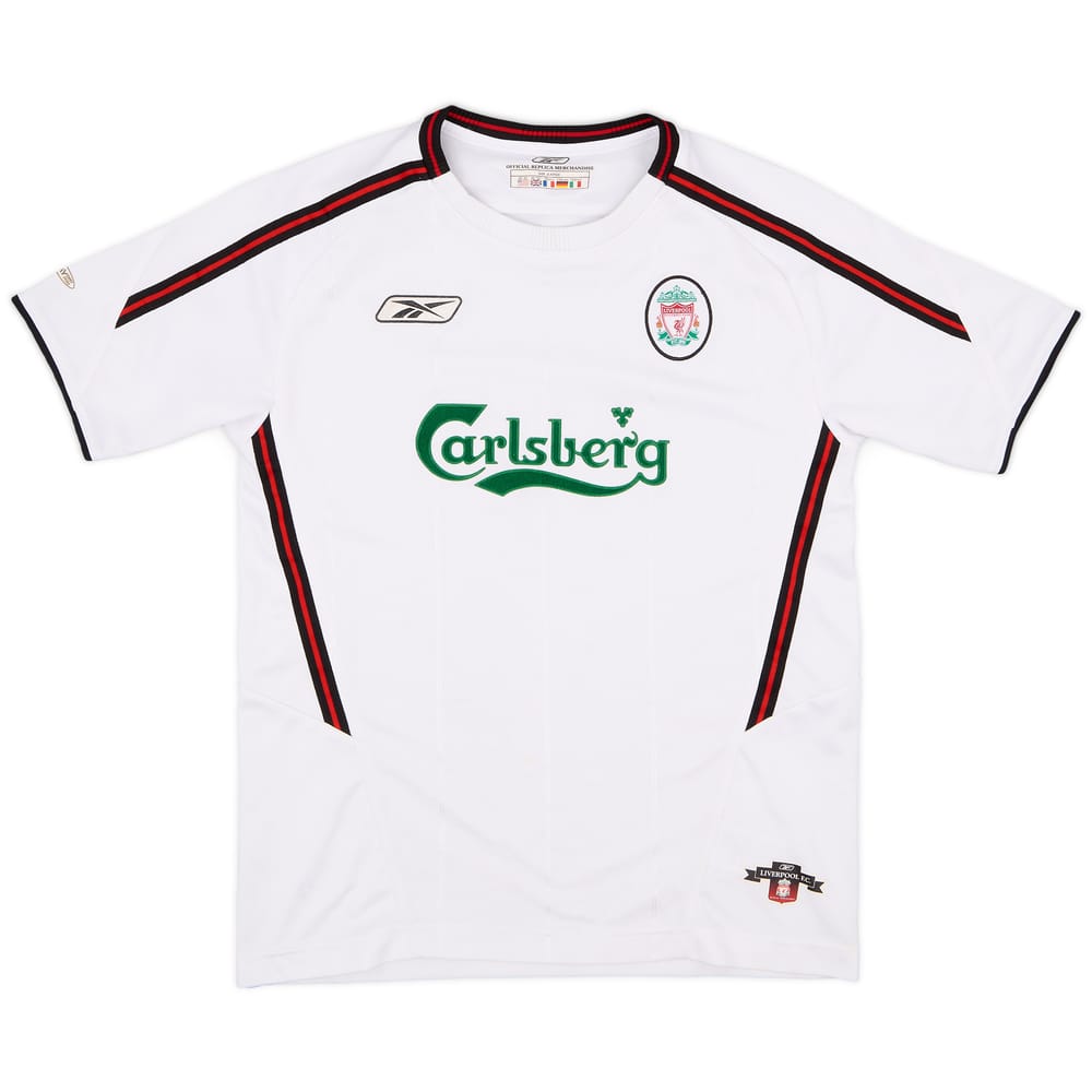 2003-04 Liverpool Away Shirt - 7/10 - (M.Boys)