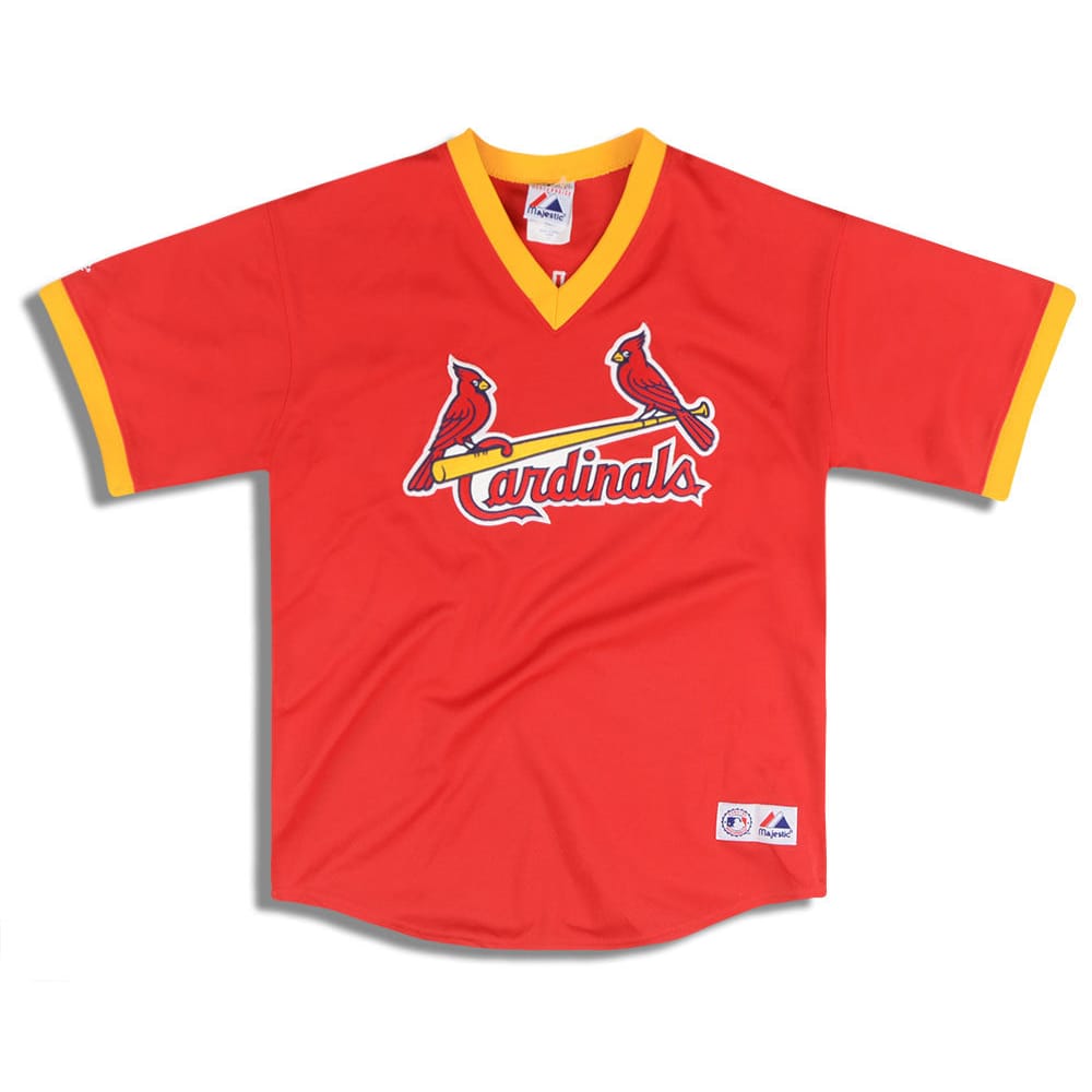 2000s St. Louis Cardinals Pujols #5 Majestic Batting Practice Jersey Y