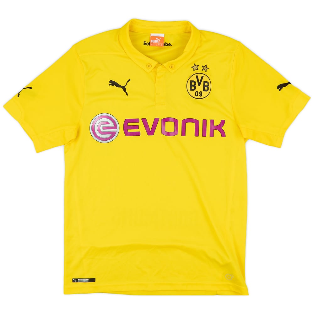 2014-15 Dortmund CL Home Shirt - 9/10 - (M)