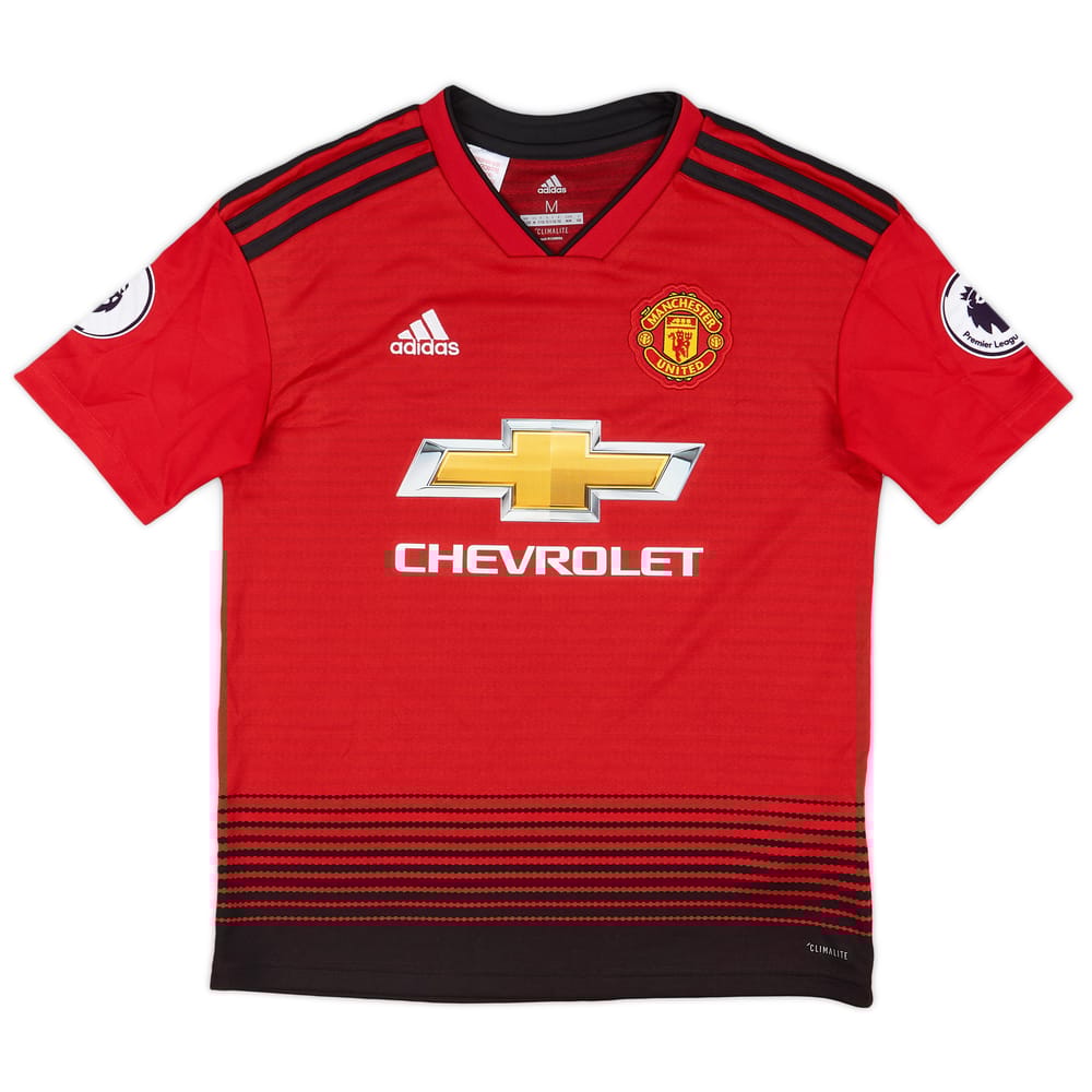 2018-19 Manchester United Home Shirt - 9/10 - (M.Boys)