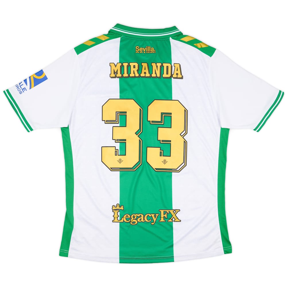 2022-23 Real Betis Cup Shirt Miranda #33 (3XL)