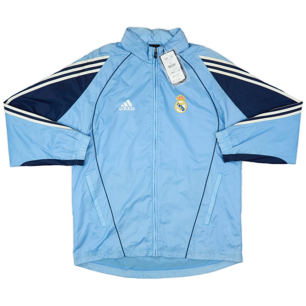 2005-06 Real Madrid adidas Hooded Rain Jacket (M)