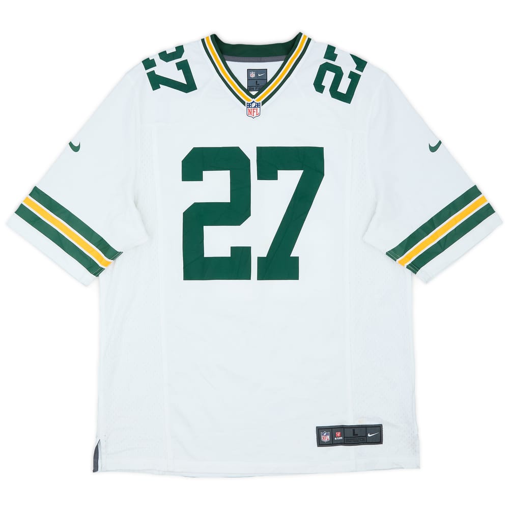 2013-16 Green Bay Packers Lacy #27 Nike Game Away Jersey - 6/10 - (L)