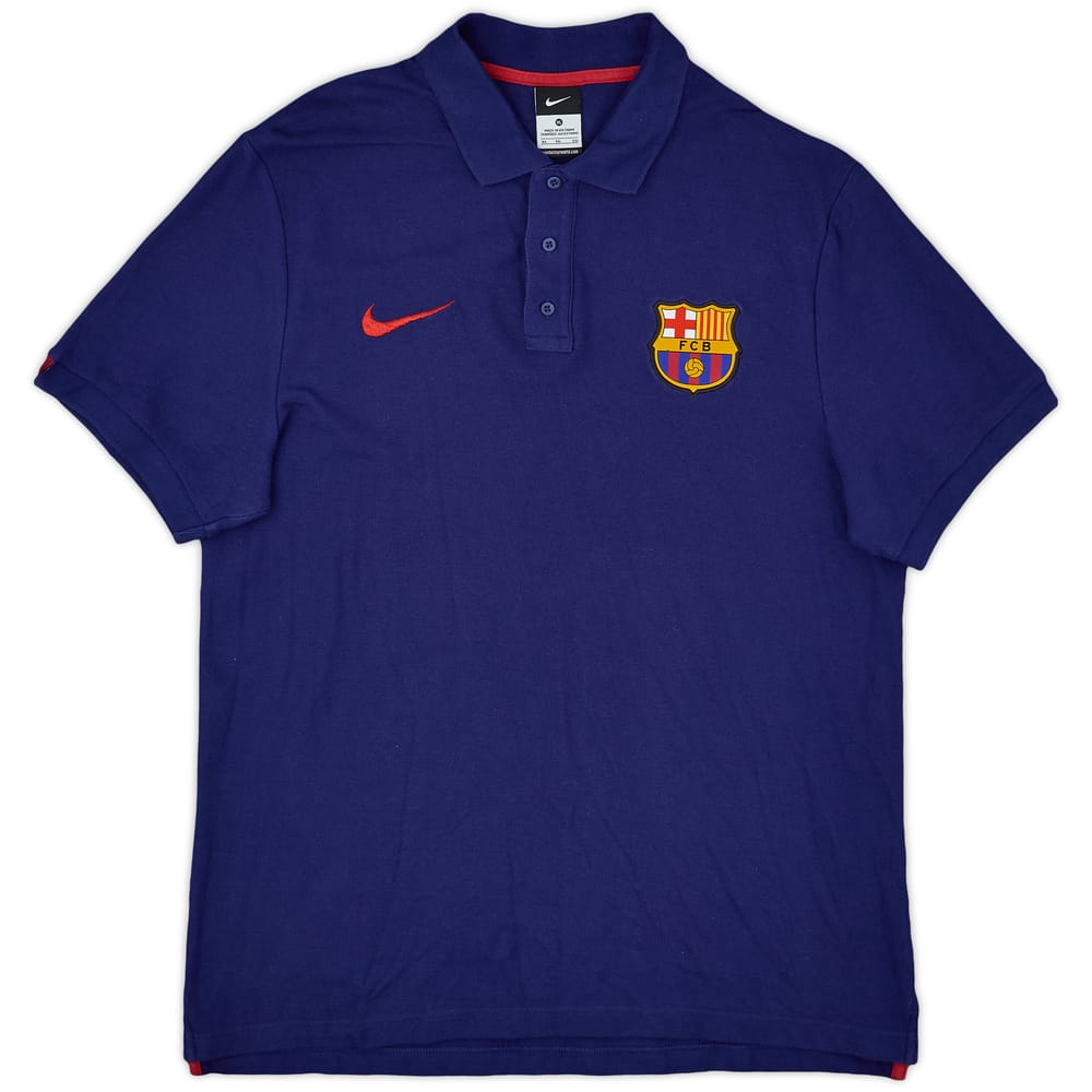 2015-16 Barcelona Nike Polo Shirt - 8/10 - (XL)