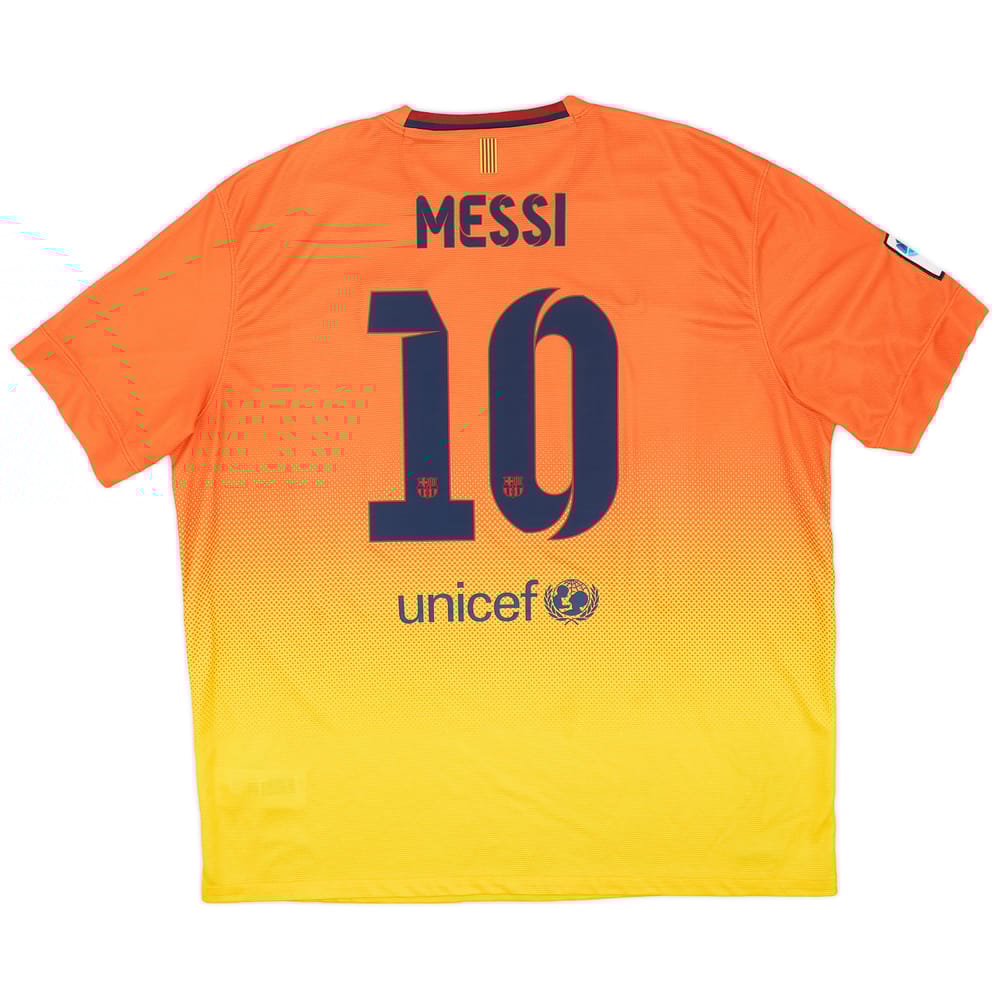 2012-13 Barcelona Away Shirt Messi #10 - 8/10 - (XXL)