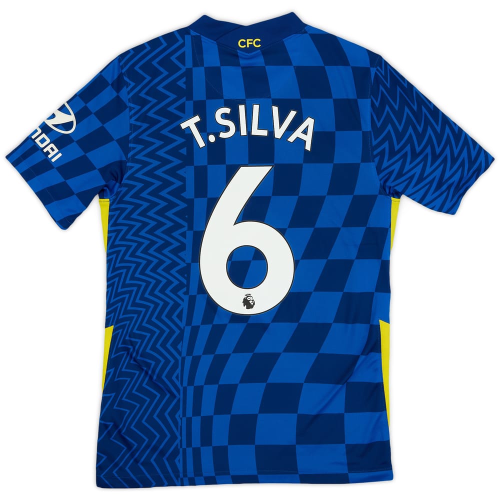 2021-22 Chelsea Home Shirt T.Silva #6 - 8/10 - (S)