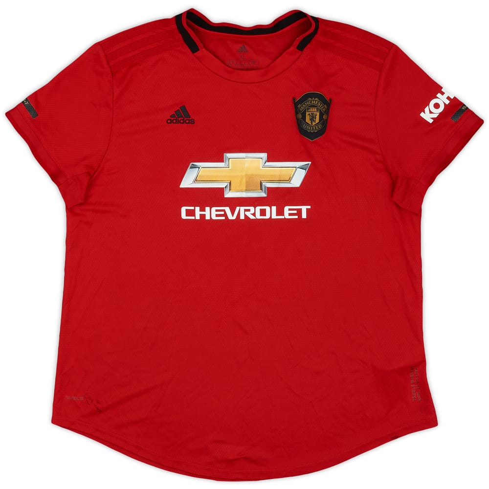 2019-20 Manchester United Home Shirt - 9/10 - (Women's XL)