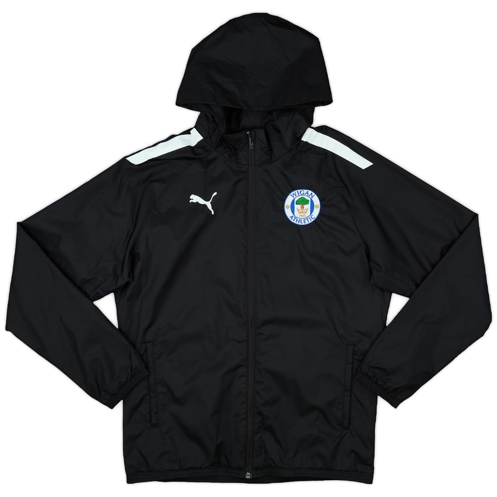 2021-22 Wigan Puma Hooded Rain Jacket - 9/10 - (M)