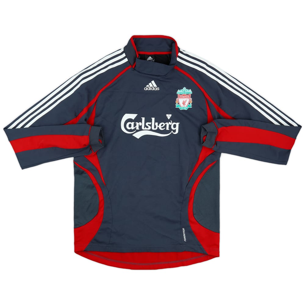 2006-07 Liverpool adidas Formotion Training Top - 9/10 - (L)