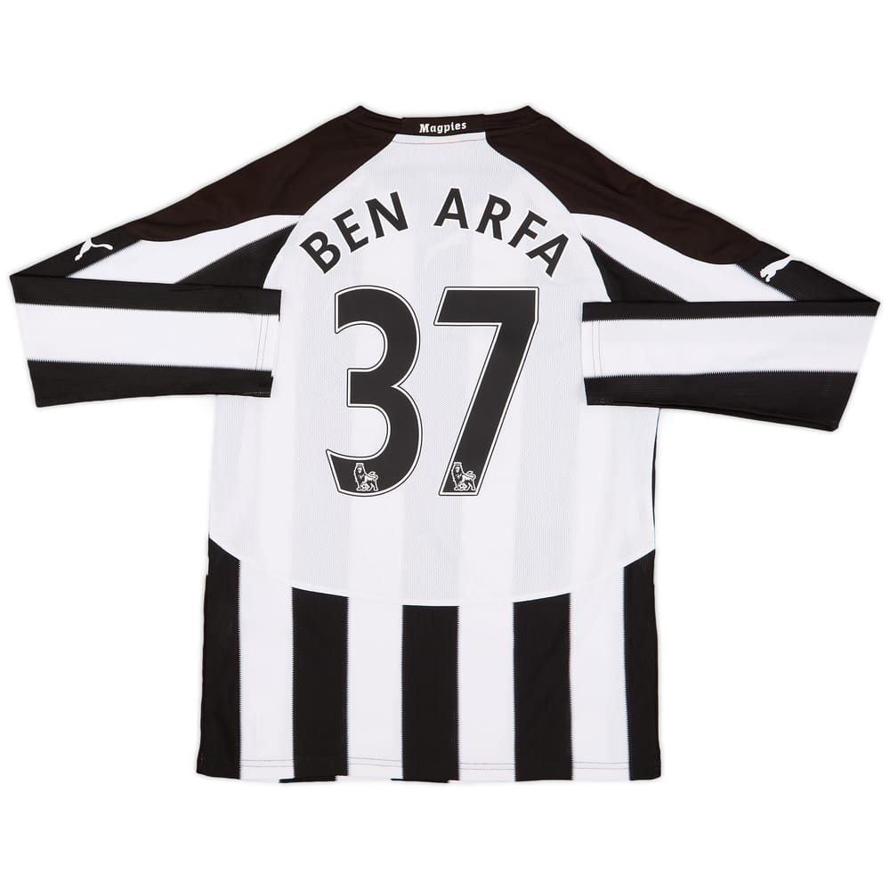 2010-11 Newcastle Home L/S Shirt Ben Arfa #37 - 6/10 - (S)