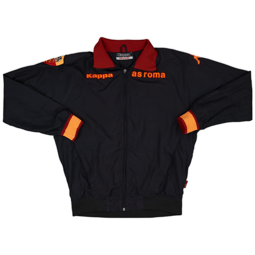 2011-12 Roma Kappa Track Jacket - 9/10 - (M)