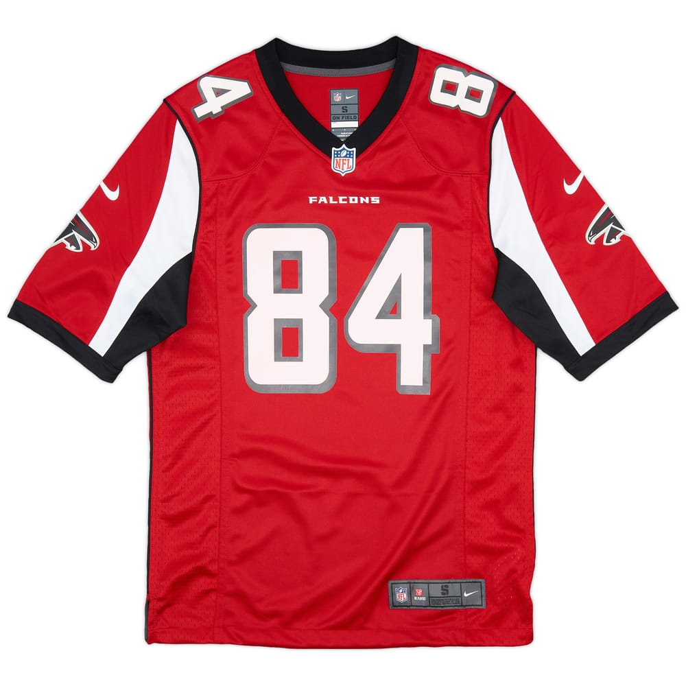 2012-15 Atlanta Falcons White #84 Nike Game Home Jersey (Good) S