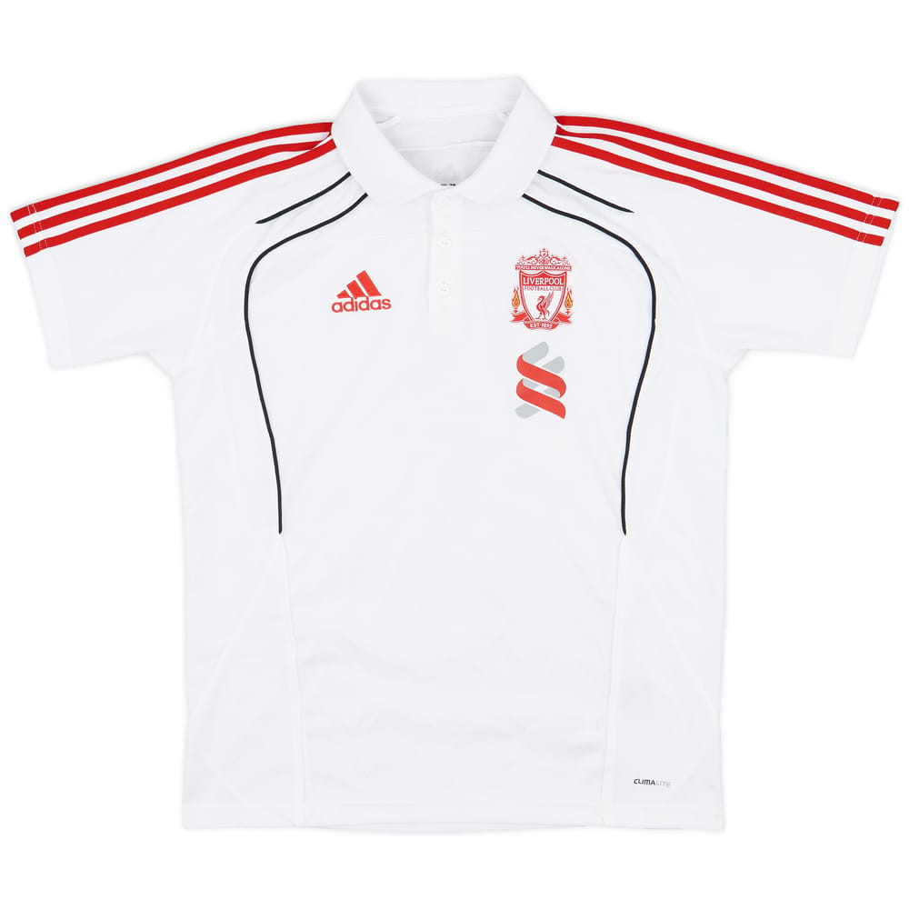 2010-11 Liverpool adidas Polo Shirt - 8/10 - (L)