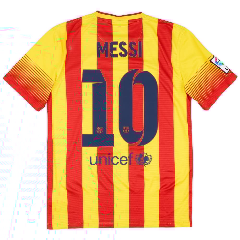 2013-15 Barcelona Away Shirt Messi #10 - 7/10 - (S)