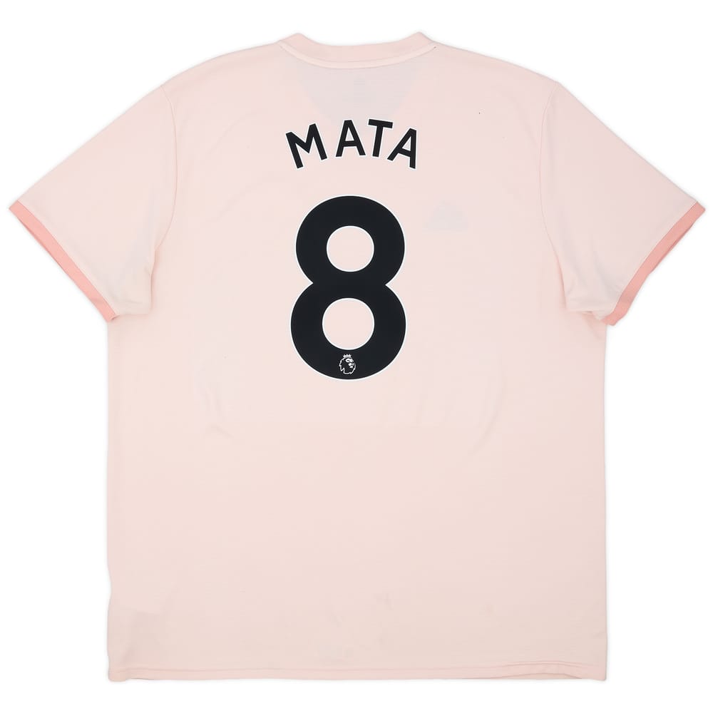 2018-19 Manchester United Away Shirt Mata #8 - 5/10 - (XXL)