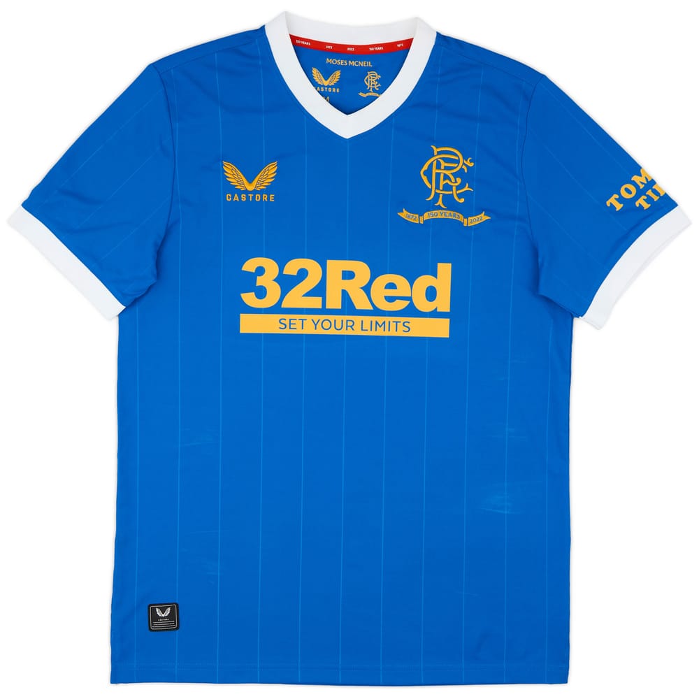 2021-22 Rangers Home Shirt - 7/10 - (M)