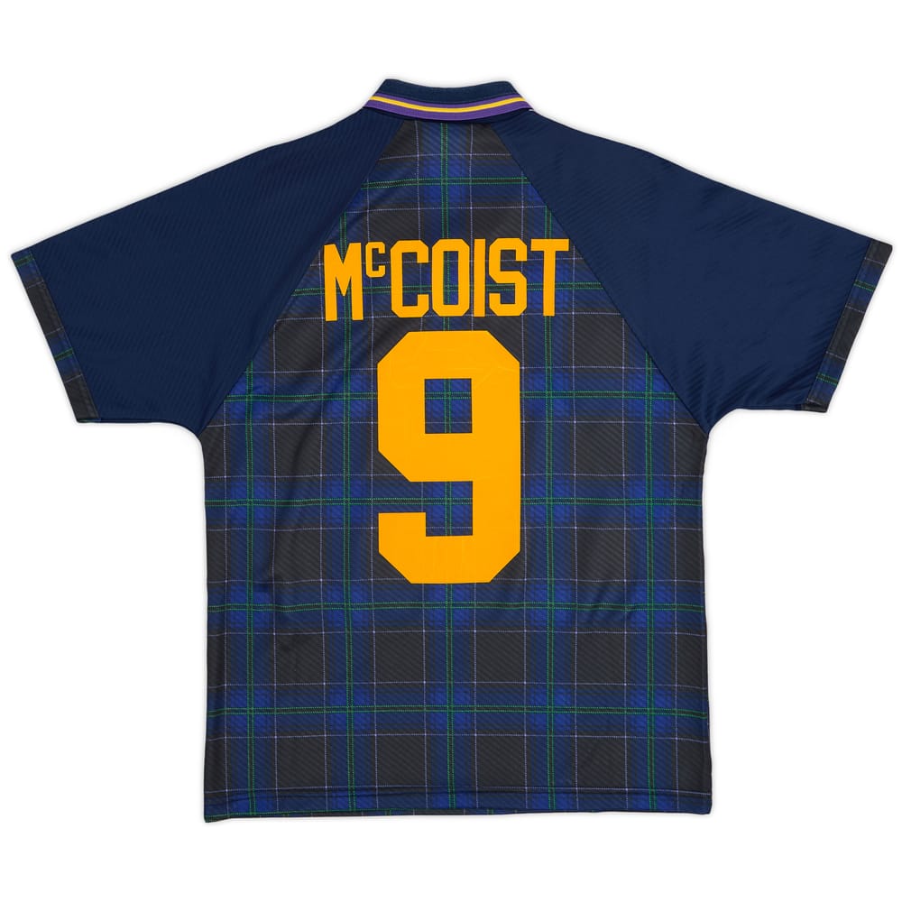 1994-96 Scotland Home Shirt McCoist #9 - 8/10 - (M)