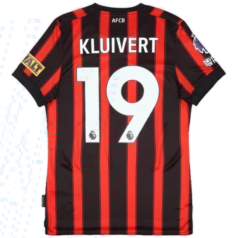 2023-24 Bournemouth Match Issue Home Shirt Kluivert #19