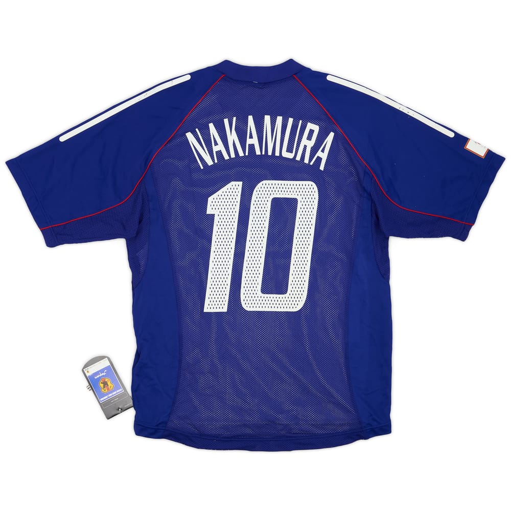 2002-04 Japan Player Issue Home Shirt Nakamura #10 (M)