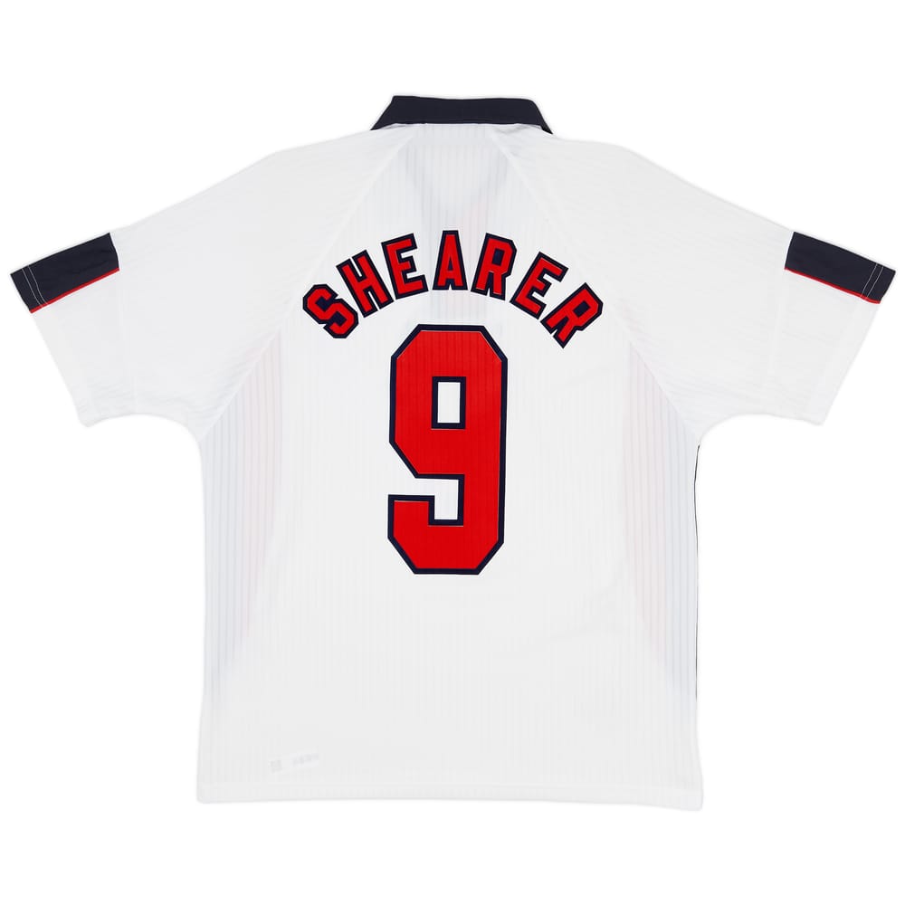 1997-99 England Home Shirt Shearer #9 - 9/10 - (Y)