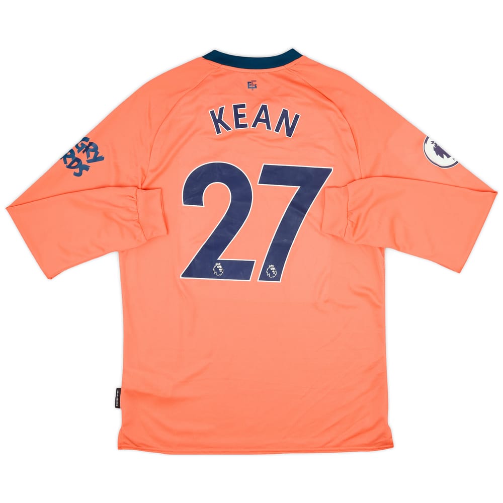 2019-20 Everton Away L/S Shirt Kean #27 (L)