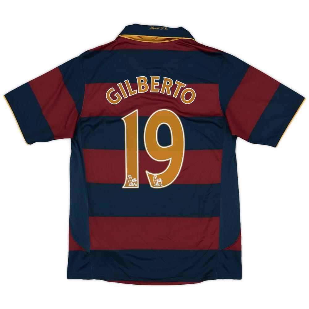 2007-08 Arsenal Third Shirt Gilberto #19 - 9/10 - (S)