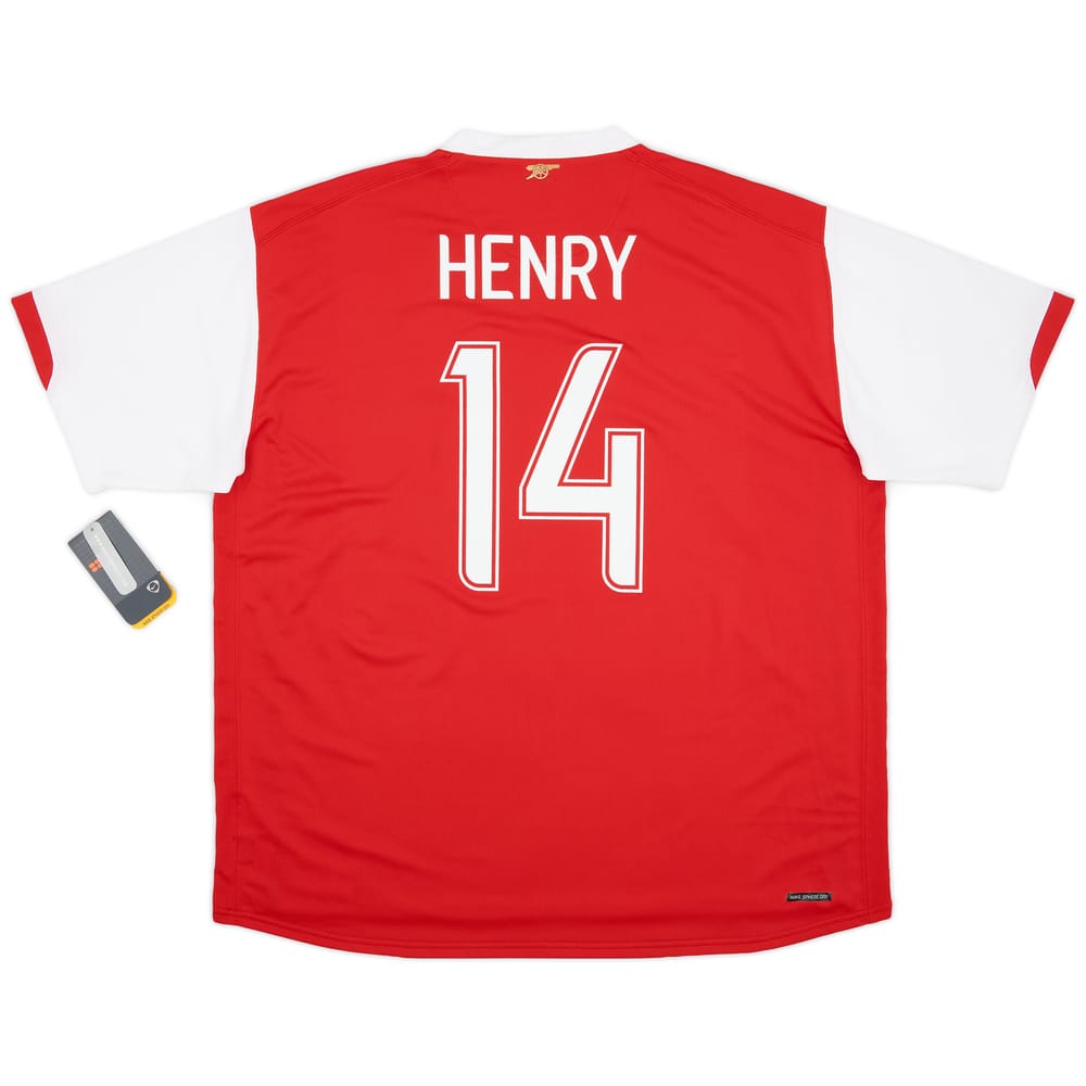 2006-08 Arsenal Home Shirt Henry #14 (XXL)
