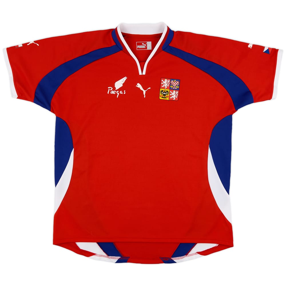 2000-02 Czech Republic Home Shirt - 9/10 - (XL)