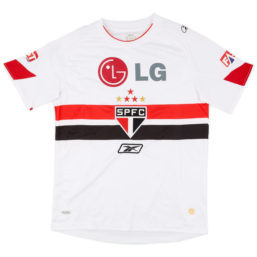 2007-08 Sao Paulo Home Shirt - 8/10 - (M)