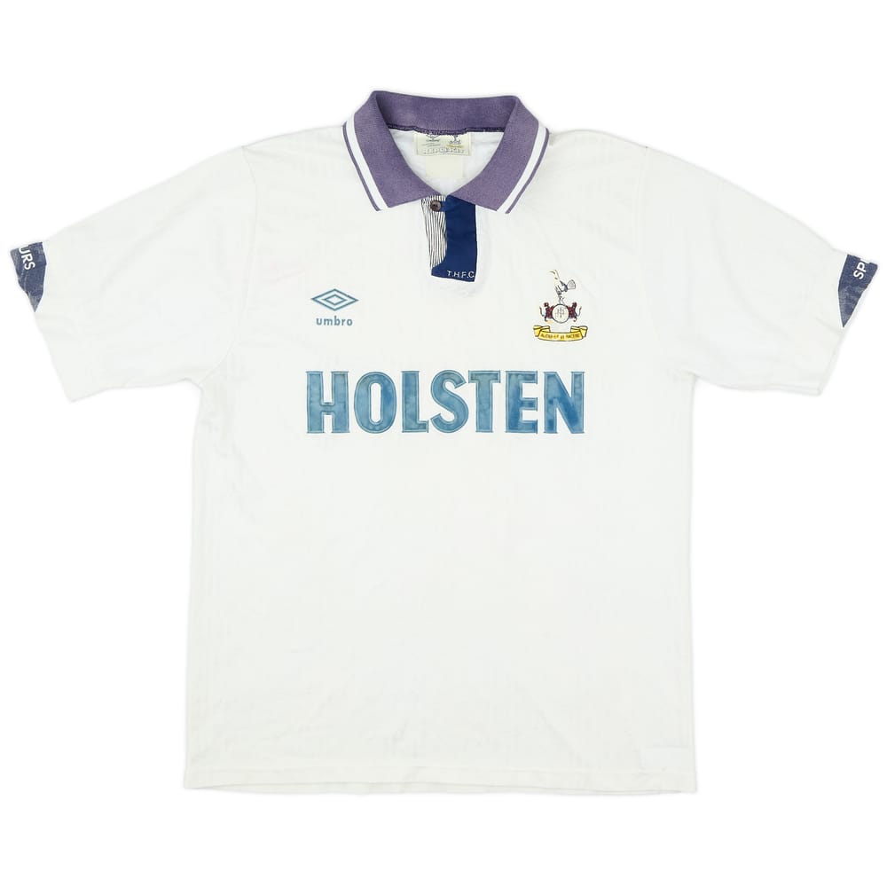 1991-93 Tottenham Home Shirt - 5/10 - (M)